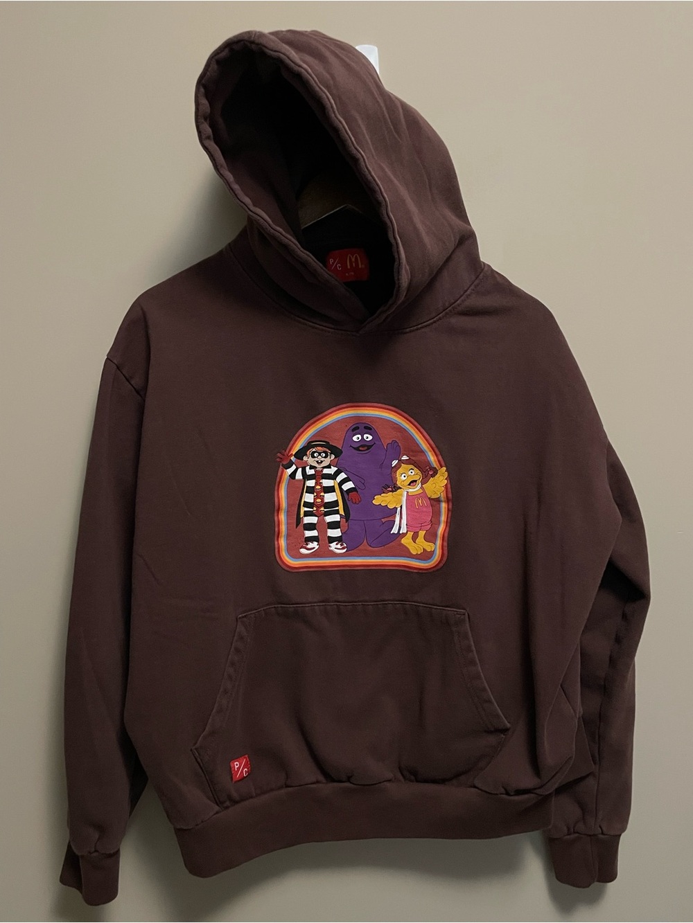 McDonald’s Chocolate Brown Hoodie Women’s XL